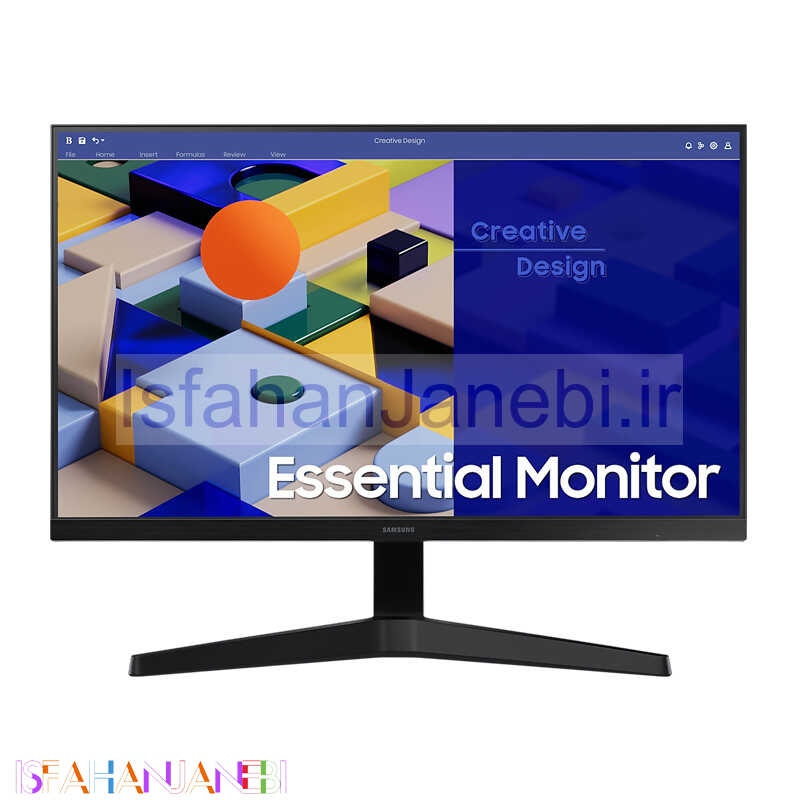 اصفهان جانبی-مانیتور سامسونگ Essential S3 LS24C310 سایز 24 اینچ