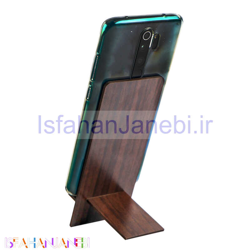 اصفهان جانبی-استند چوبی پایه دار بزرگ موبایل / تبلت