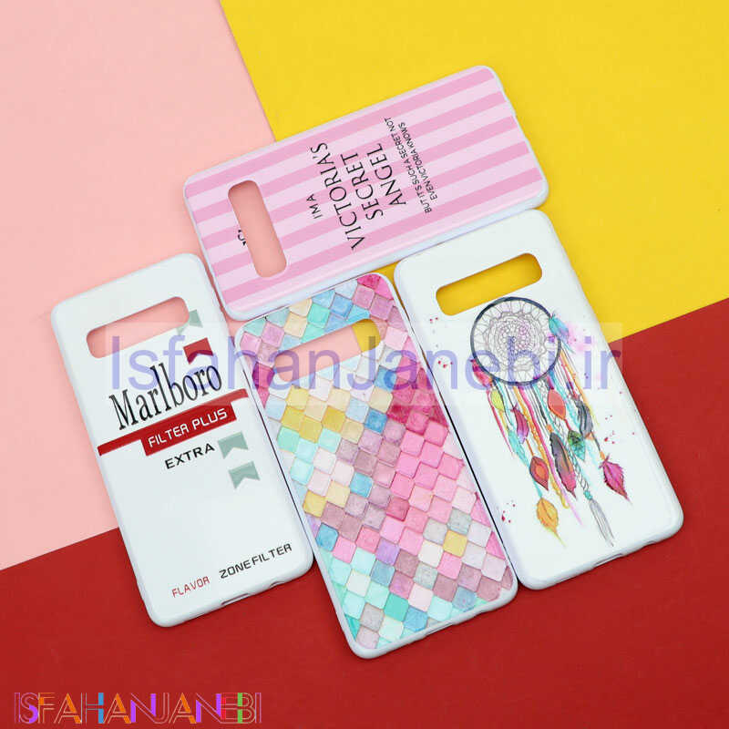 اصفهان جانبی-قاب فانتزی سفید طرح مختلف سامسونگ S10