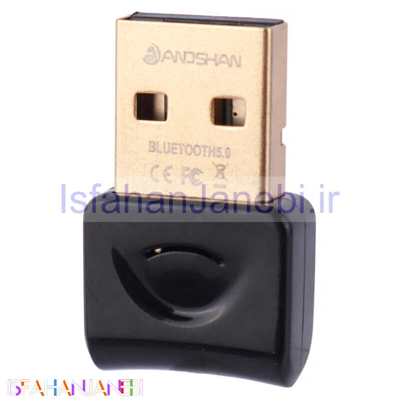 اصفهان جانبی-دانگل بلوتوث کامپیوتر Anoshan A-41 V5.0 USB
