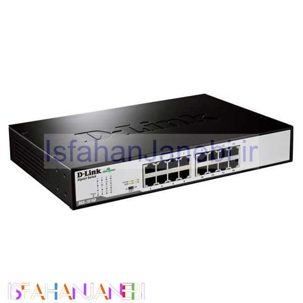 اصفهان جانبی-سوییچ D-Link DGS-1016D 16Port 1000Mbps