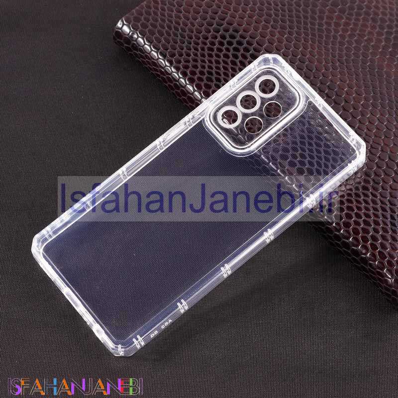 اصفهان جانبی-قاب ژله ای بی رنگ محافظ لنزدار Samsung Galaxy A52 / A52s