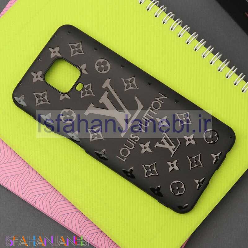 اصفهان جانبی-قاب طرحدار مشکی LV شیائومی Redmi Note 9 Pro