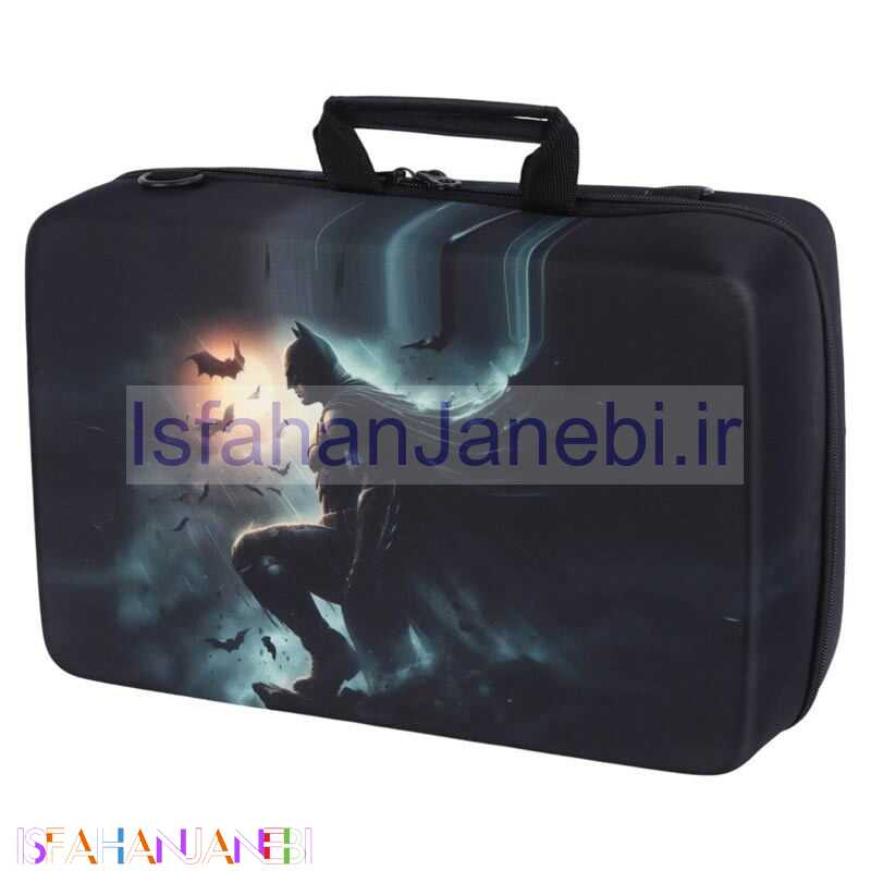 اصفهان جانبی-کیف کنسول بازی PS5 Slim طرح Batman کد 2