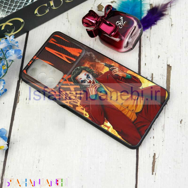 اصفهان جانبی-قاب طرحدار محافظ لنزدار کشویی طرح Joker سامسونگ A72 سری C