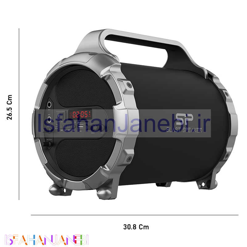 اصفهان جانبی-اسپیکر بلوتوثی رم و فلش خور Silicon Power BS86