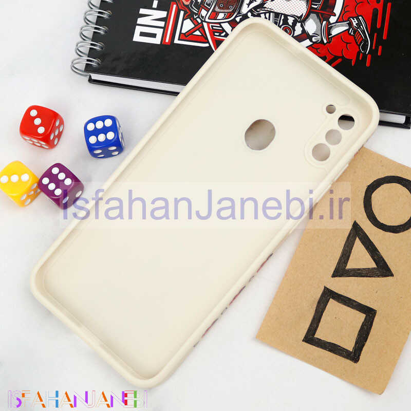 اصفهان جانبی-قاب سیلیکونی محافظ لنزدار طرح اسکویید گیم Samsung Galaxy A11 کد 4