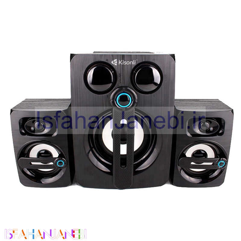 اصفهان جانبی-اسپیکر بلوتوثی رم و فلش خور Kisonli TM-9000A