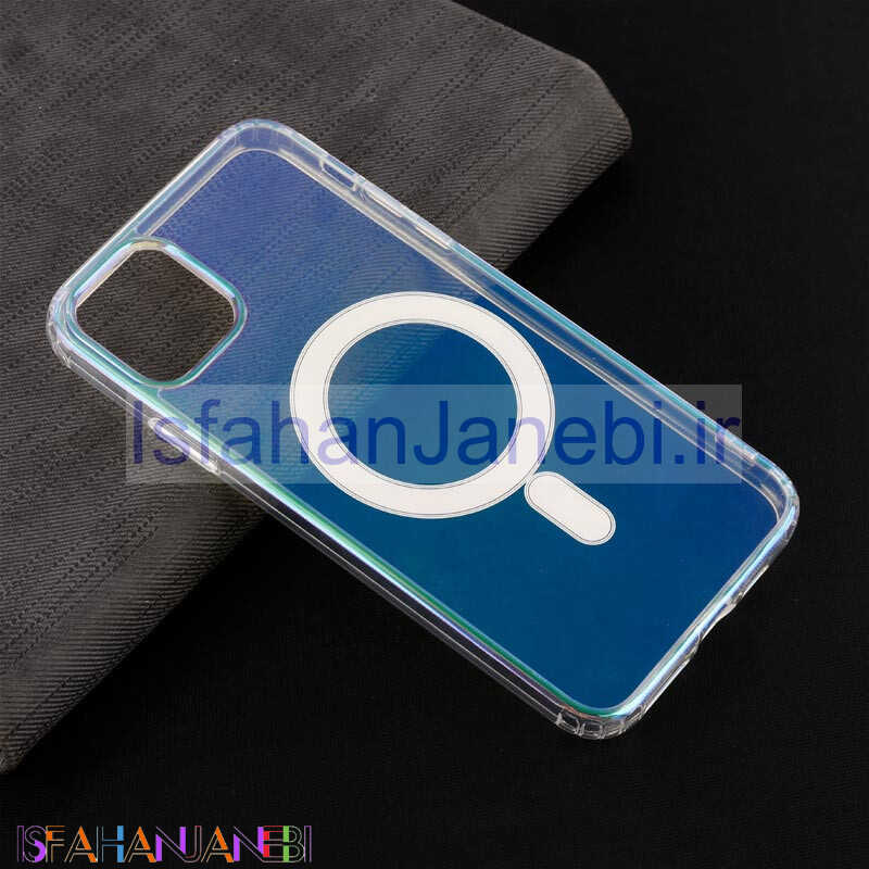 اصفهان جانبی-قاب PC شفاف هولوگرامی Keliluo مگ سیف iPhone 11 Pro Max