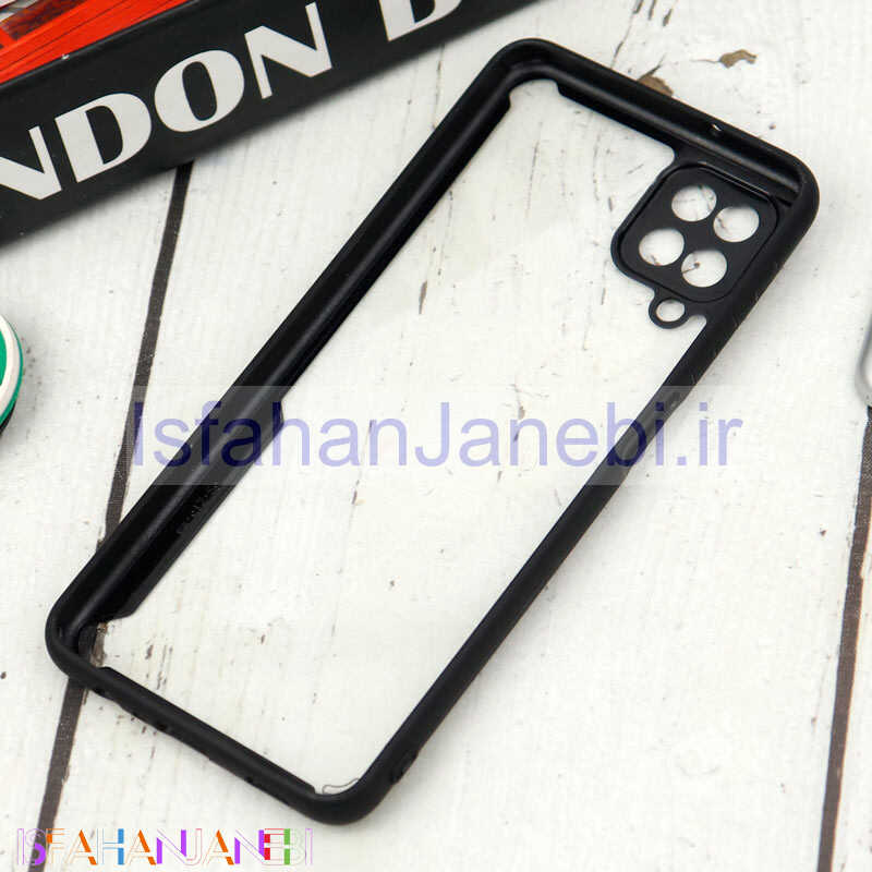 اصفهان جانبی-قاب محافظ لنزدار IPAKY سامسونگ A12 مشکی