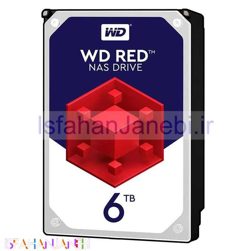اصفهان جانبی-هارد اینترنال وسترن دیجیتال Western Digital Red 6TB WD60EFAX