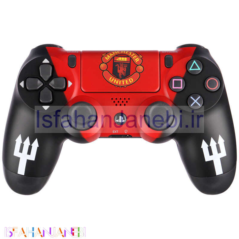 اصفهان جانبی-دسته بازی بی سیم SONY PlayStation 4 DualShock 4 High Copy طرح Manchester United