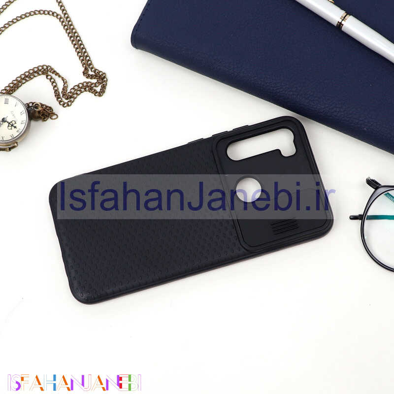 اصفهان جانبی-قاب ضدضربه محافظ لنز دار کشویی Xiaomi Redmi Note 8