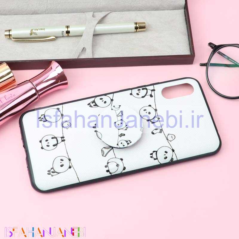 اصفهان جانبی-قاب فانتزی برجسته + پاپ سوکت کد12 شیائومی Redmi 9A