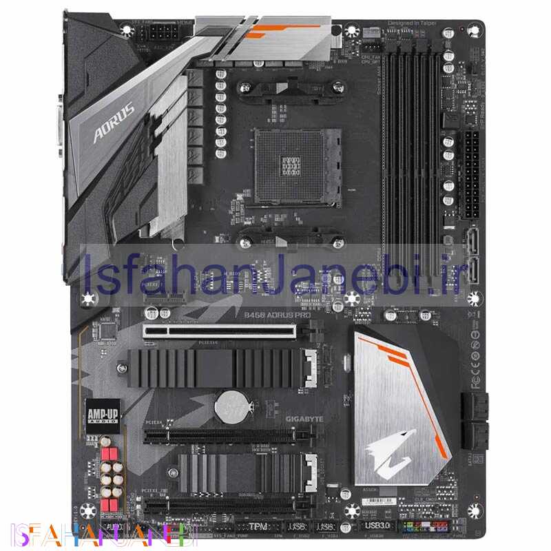 اصفهان جانبی-مادربرد گیگابایت AORUS B450 Pro rev. 1.0 DDR4