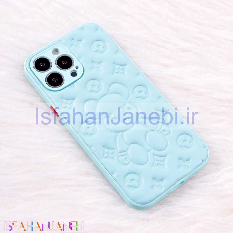 اصفهان جانبی-قاب چرمی پافر Ted محافظ لنزدار iPhone 13 Pro Max