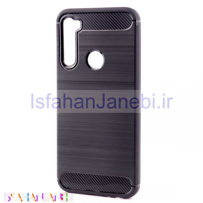 اصفهان جانبی-قاب Fiber Carbon ژله ای Xiaomi Redmi Note 8