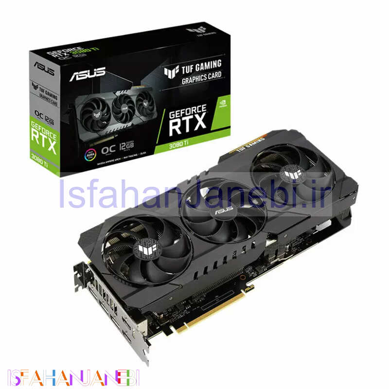 اصفهان جانبی-کارت گرافیک ASUS TUF Gaming GeForce RTX3080Ti OC 12GB GDDR6X 384Bit