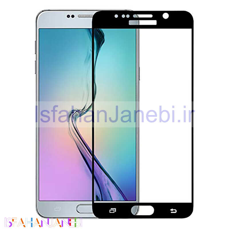 اصفهان جانبی-گلس تمام چسب Samsung Note 5 مشکی