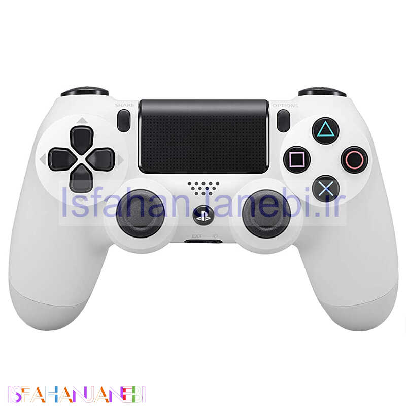 اصفهان جانبی-دسته بازی بی سیم SONY PlayStation 4 DualShock 4 High Copy سفید پکدار