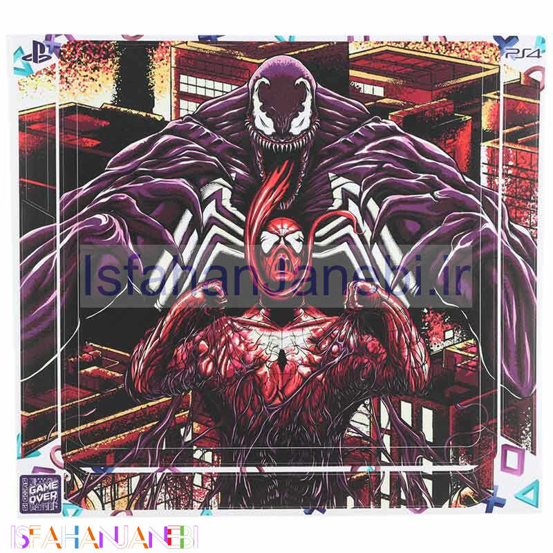 اصفهان جانبی-اسکین پلی استیشن 4 اسلیم طرح Venom