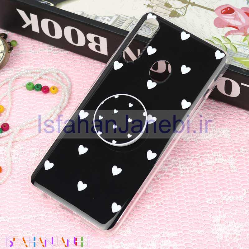 اصفهان جانبی-قاب سوپر IMD دور شفاف پاپ سوکت دار Samsung A20s قلبی