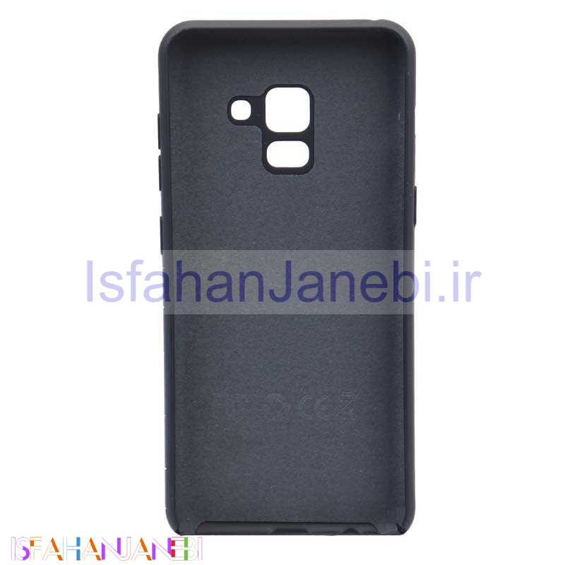 اصفهان جانبی-قاب سیلیکونی Samsung A8 2018 مشکی
