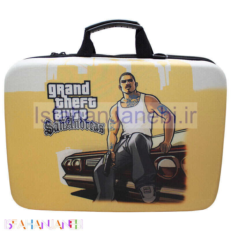 اصفهان جانبی-کیف کنسول بازی PS5 Slim طرح GTA San Andreas