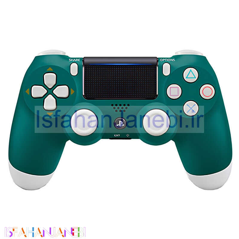 اصفهان جانبی-دسته بازی بی سیم SONY PlayStation 4 DualShock 4 High Copy طرح Alpine Green