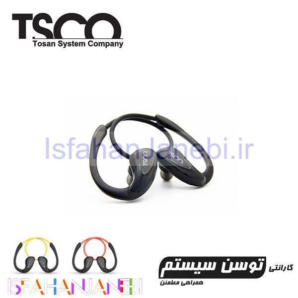 اصفهان جانبی-هدست بلوتوث ورزشی TSCO TH-5312 مشکی قرمز