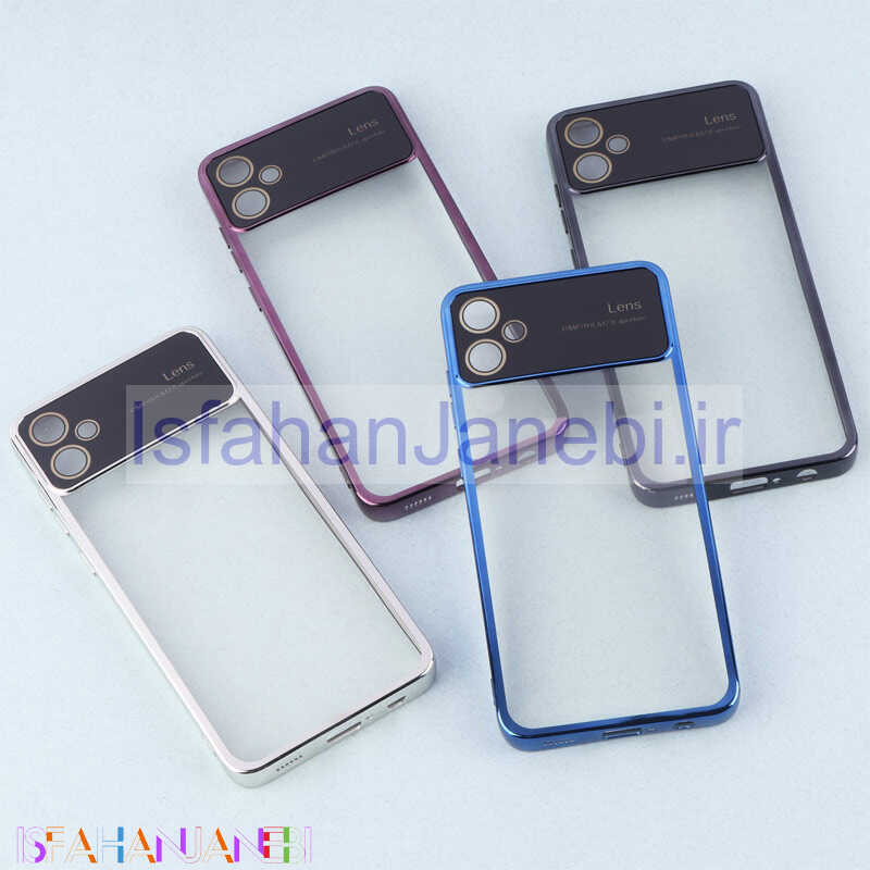 اصفهان جانبی-قاب My Case شفاف Lens Aperture محافظ لنزدار Samsung Galaxy A05