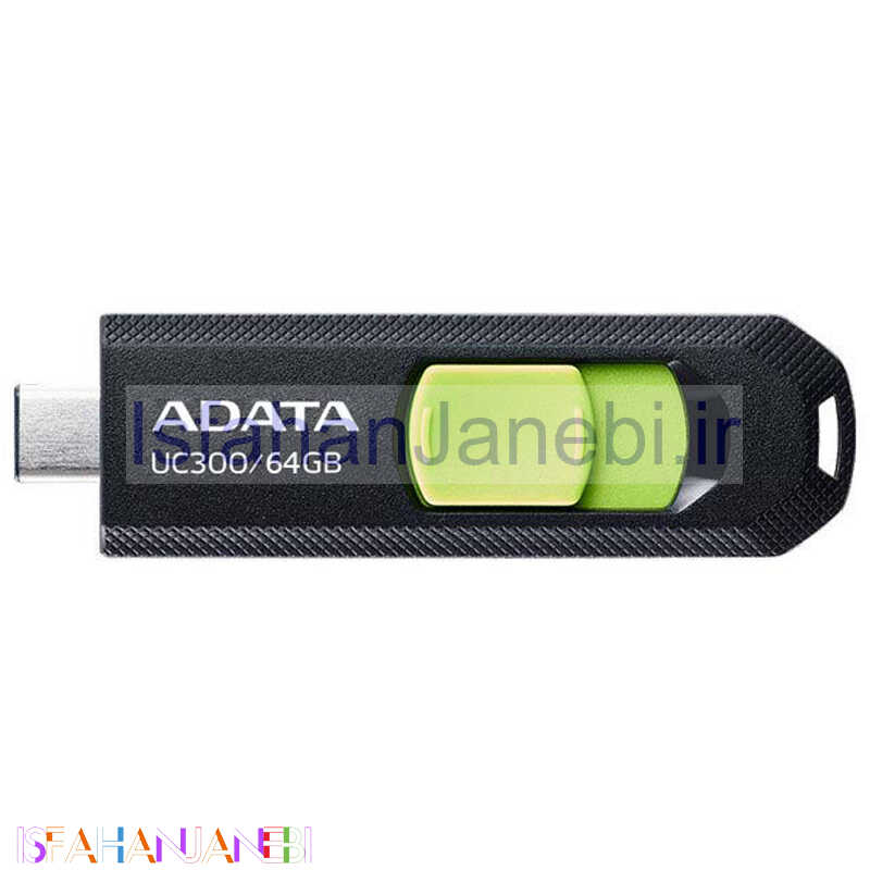 اصفهان جانبی-فلش 64 گیگ ای دیتا ADATA UC300 OTG Type-C