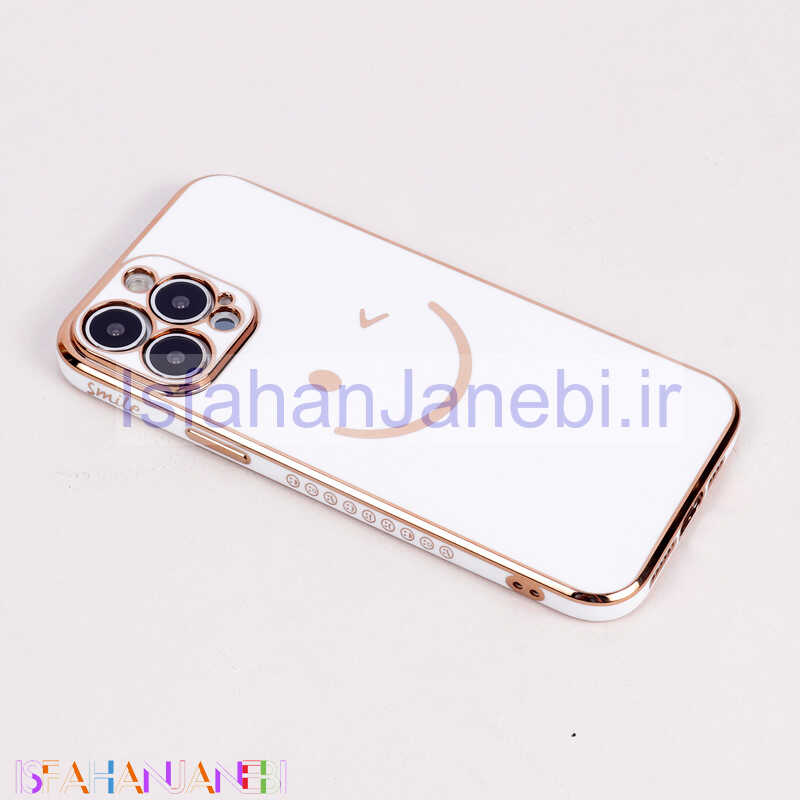 اصفهان جانبی-قاب براق My Case Smile محافظ لنزدار iPhone 13 Pro Max