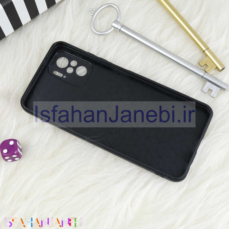 اصفهان جانبی-قاب محافظ لنزدار پشت گلسی طرحدار میکی موس Xiaomi Redmi Note 10