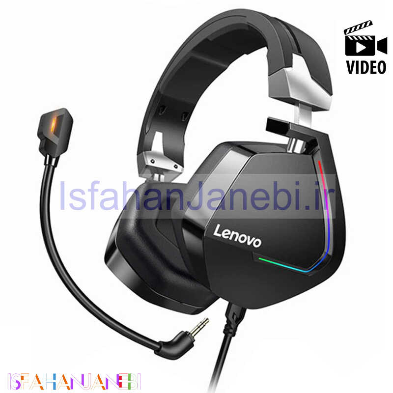 اصفهان جانبی-هدست گیمینگ سیم دار Lenovo H402