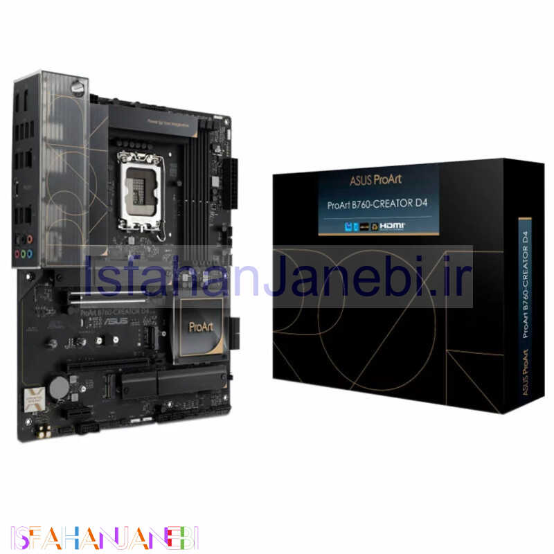 اصفهان جانبی-مادربرد ایسوس ProArt B760-CREATOR DDR4
