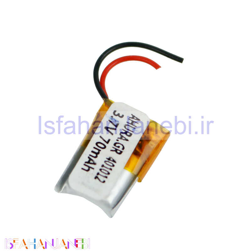 اصفهان جانبی-باتری لیتیوم 70mAh 4*10*15mm 401012