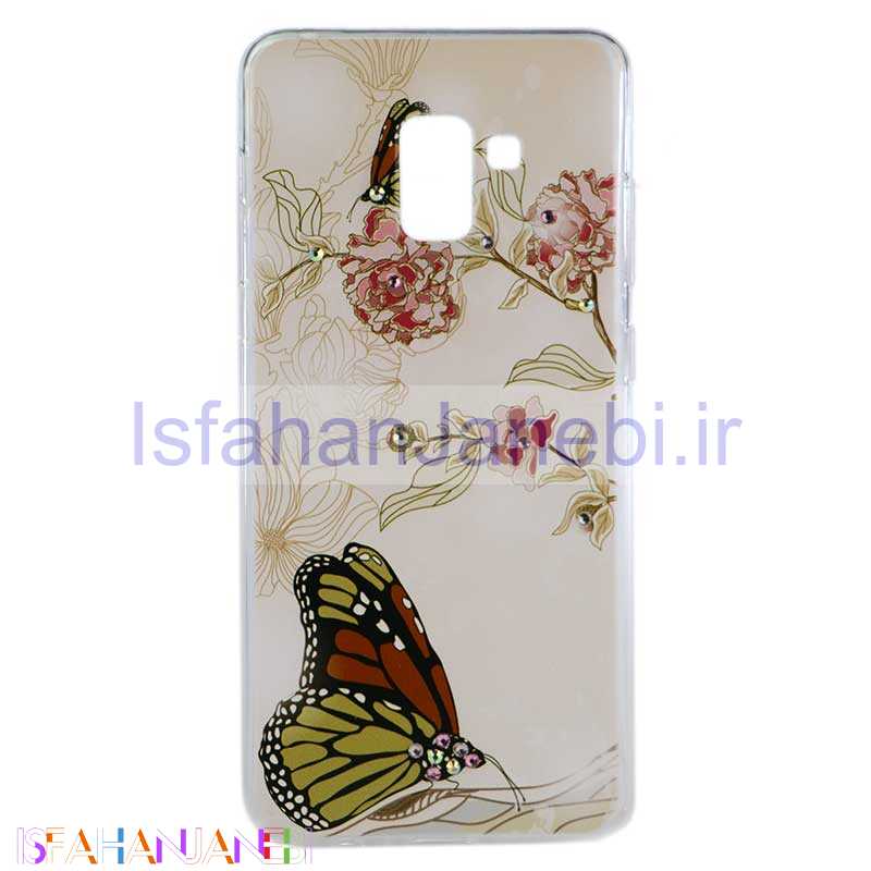 اصفهان جانبی-قاب فانتزی YOUNICOU Samsung A8 Plus 2018 طرح پروانه