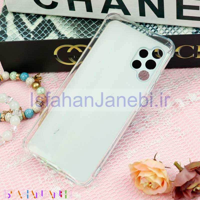 اصفهان جانبی-قاب محافظ لنزدار رنگین کمانی ستاره ای Samsung Galaxy A32 4G