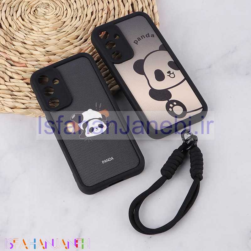 اصفهان جانبی-قاب کبریتی سولید سامسونگ Galaxy A55 محافظ لنزدار با بند مچی