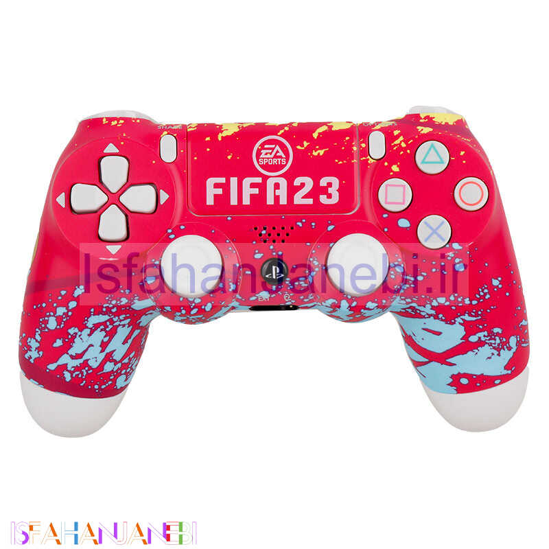 اصفهان جانبی-دسته بازی بی سیم SONY PlayStation 4 DualShock 4 High Copy طرح FIFA 23