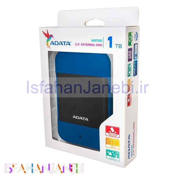 اصفهان جانبی-هارد اکسترنال ای دیتا ADATA HD700 1TB