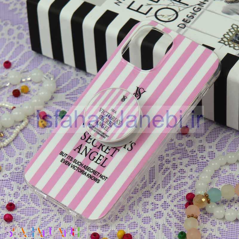 اصفهان جانبی-قاب سوپر IMD دور شفاف پاپ سوکت دار iPhone 12 / 12 Pro ویکتوریا