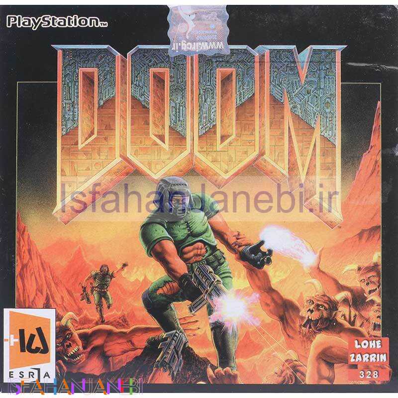 اصفهان جانبی-بازی DOOM لوح زرین مناسب برای PS1