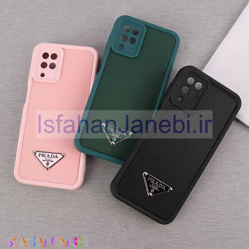 اصفهان جانبی-قاب کبریتی سولید Prada سامسونگ Galaxy A12 / M12 محافظ لنزدار