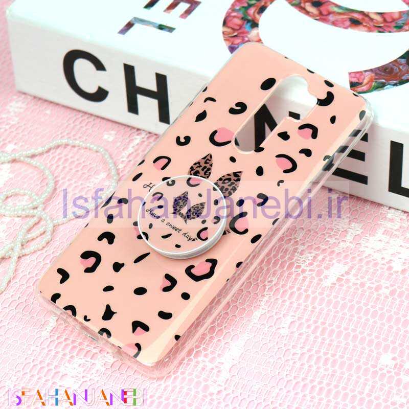 اصفهان جانبی-قاب سوپر IMD دور شفاف پاپ سوکت دار Xiaomi Redmi Note 8 Pro خرگوش