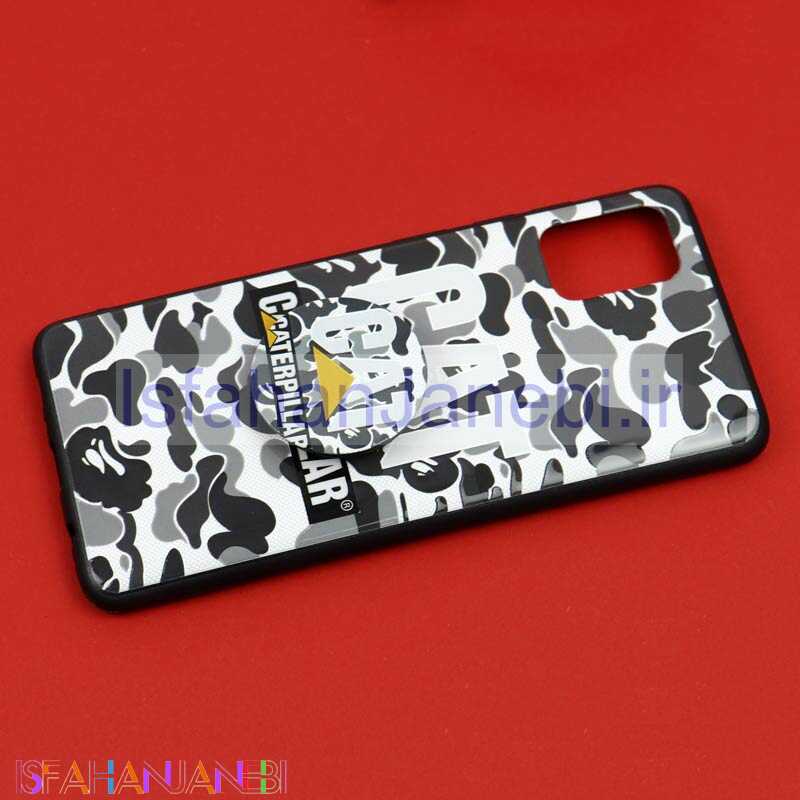 اصفهان جانبی-قاب فانتزی برجسته + پاپ سوکت طرح CAT سامسونگ A31 / A51 سری D