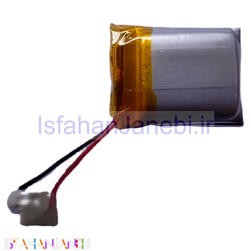 اصفهان جانبی-باتری لیتیوم 550mAh 6*25*35mm 602535