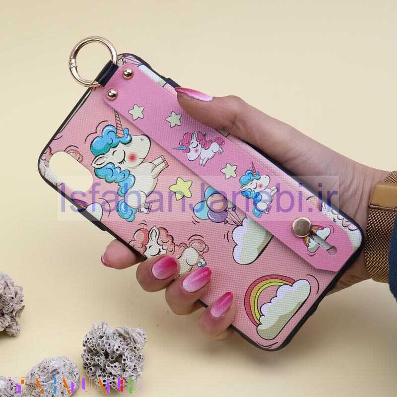 اصفهان جانبی-قاب طرحدار هولدر دستی کد7 آیفون iPhone XS Max