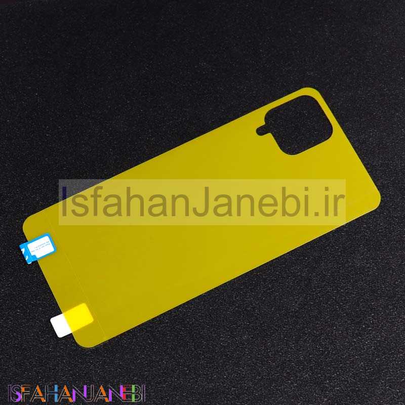 اصفهان جانبی-برچسب پشت تمام چسب زرد Samsung A12